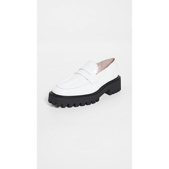 LÄST Matter white Leather Loafers EU40 - Picture 2 of 12